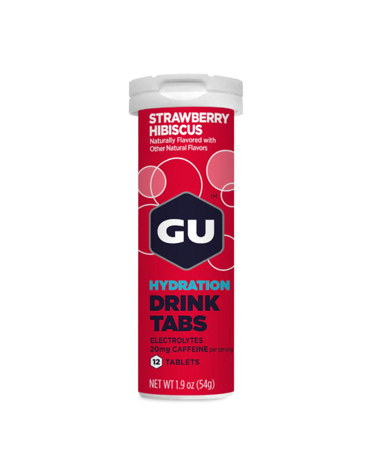 GU Hydration Brew Tabs -Strawberry Hibiscus