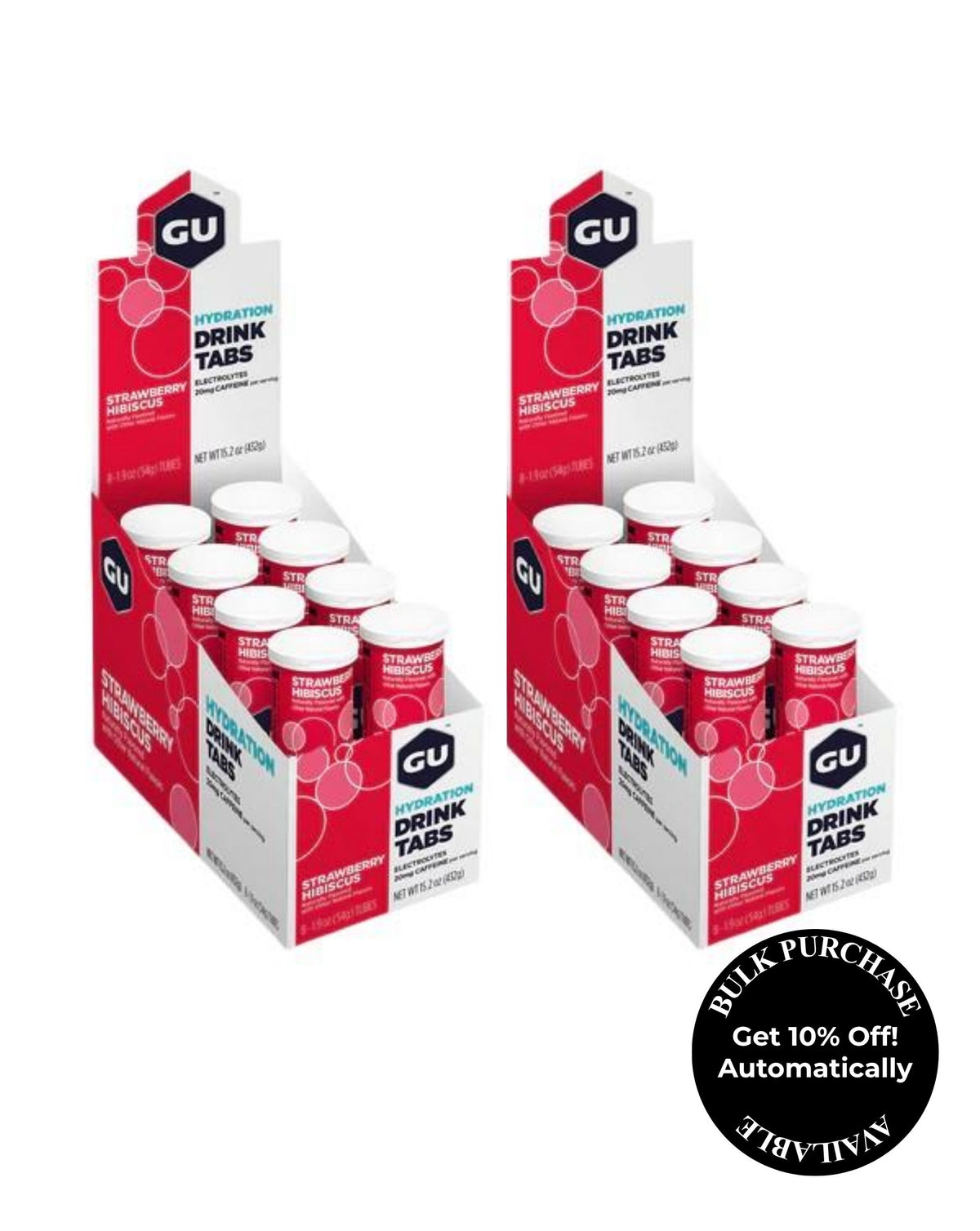 GU Hydration Brew Tabs -Strawberry Hibiscus