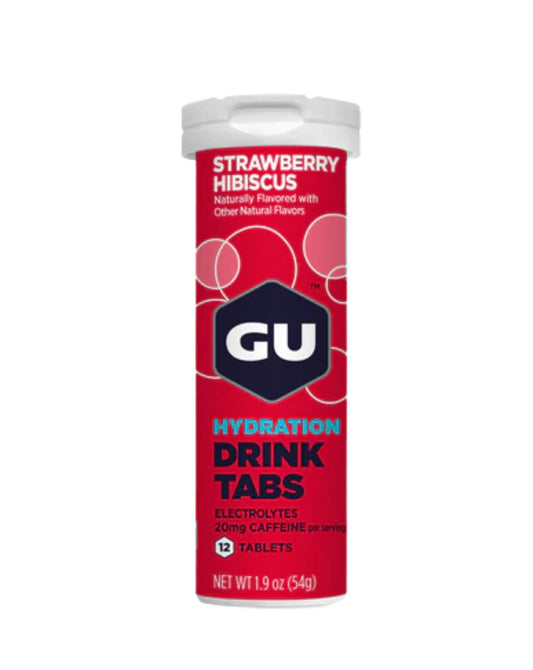 GU Brew Hydration Tabs - Strawberry Hibiscus