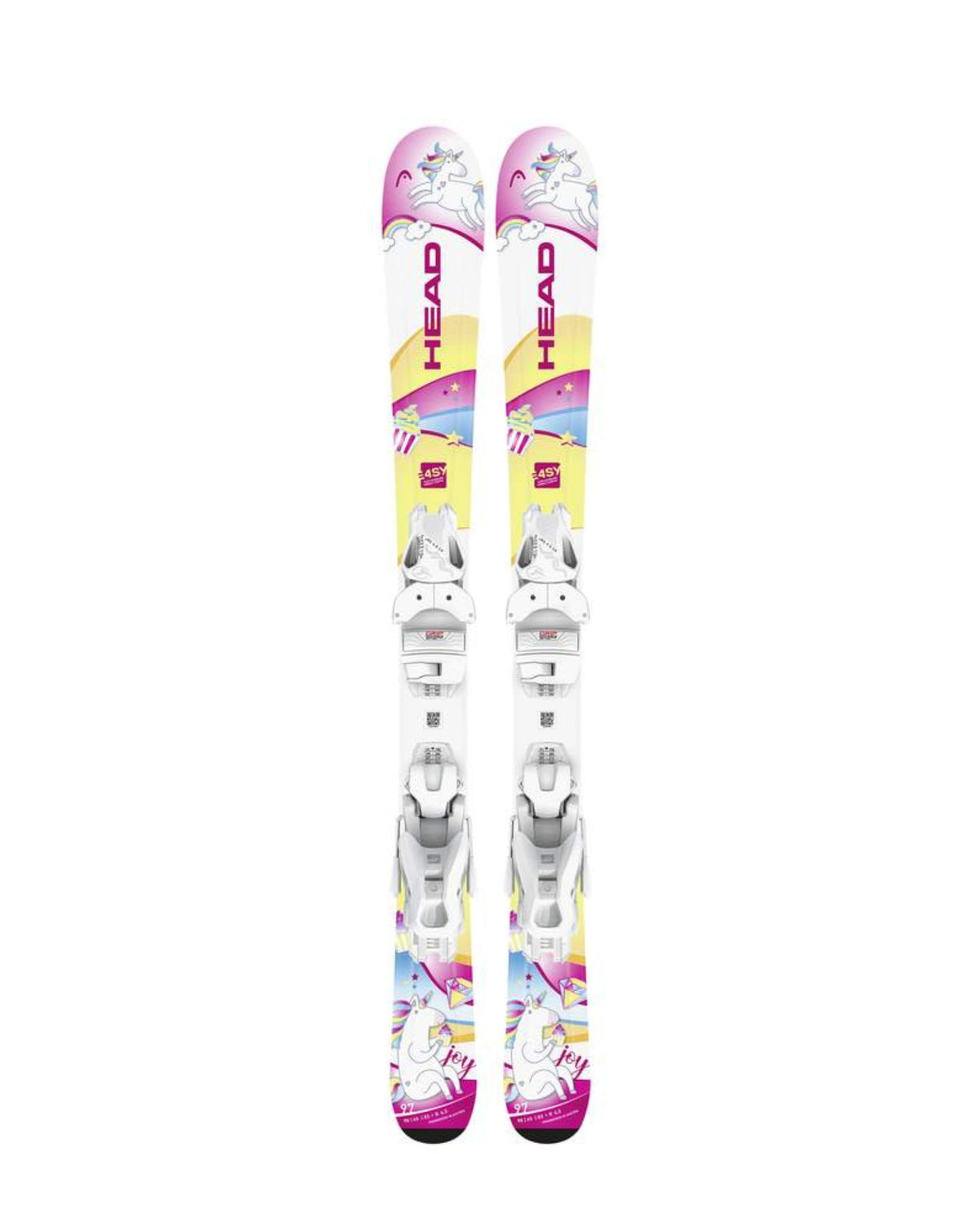 Head Unicorn Easy JRS Junior Skis + JRS 4.5