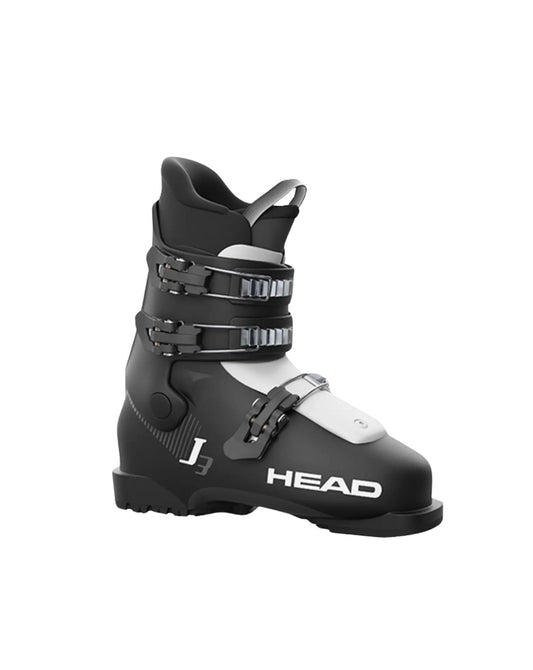 Head J3 Junior Ski Boots - Black/White