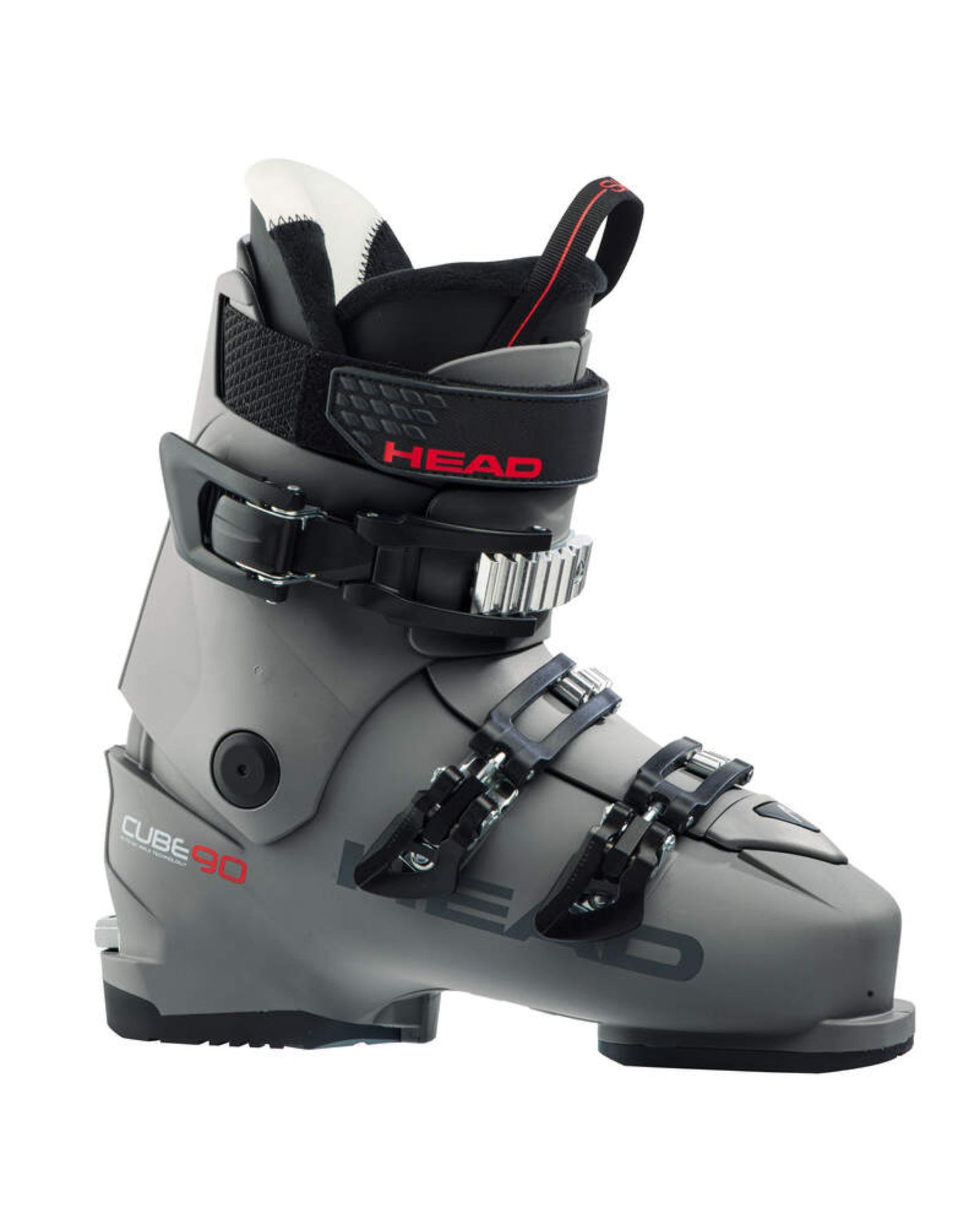 Head Cube 3 90 Men's Ski Boots - Grey/Red