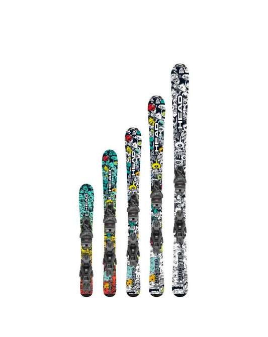 Head Monster Easy JRS + JRS 4.5 Junior Skis