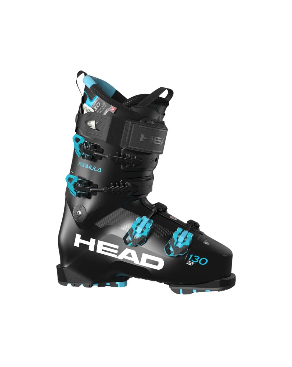 Head Formula 130 MV Ski Boots - Black/Speed Blue