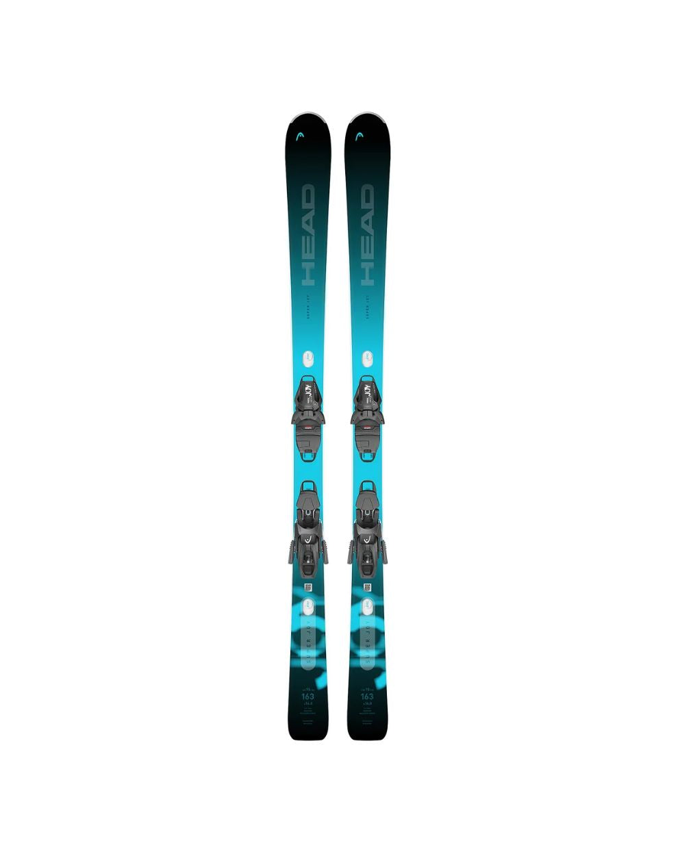 Head e-Super Joy Women's Skis + Protector SLR11 Bindings