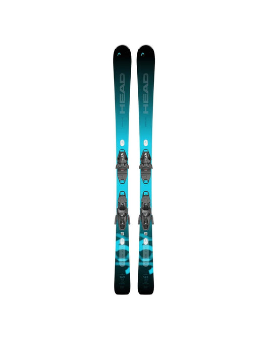 Head e-Super Joy Women's Skis + Protector SLR11 Bindings