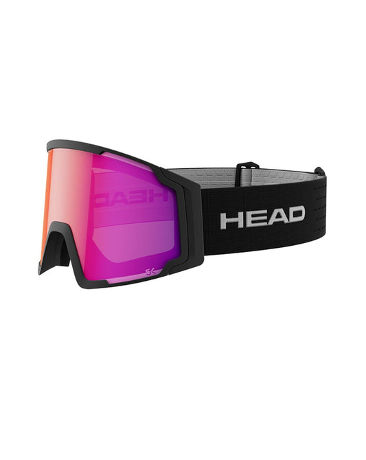 Head Neves Pro 5K Ski Goggles - Black/Red