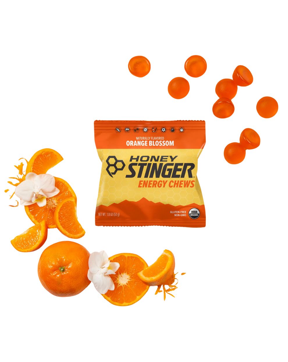 Honey Stinger Energy Chews - Orange