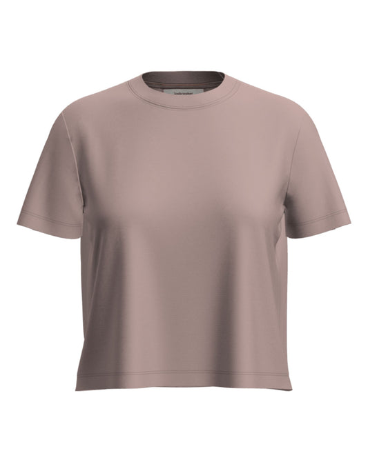 Icebreaker Women's 150 Tech Lite Short Sleeve Crop Tee
