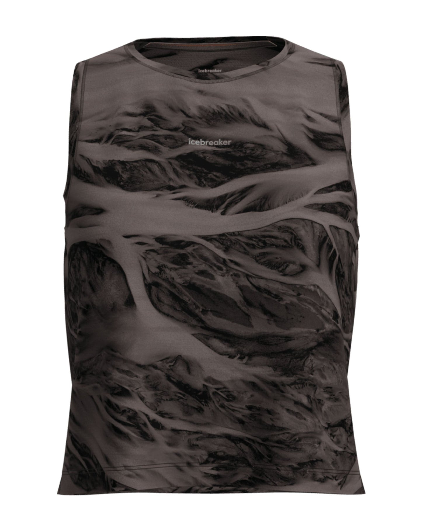 Icebreaker Women's Blend 125 Cool-Lite Speed Tank Motion AOP