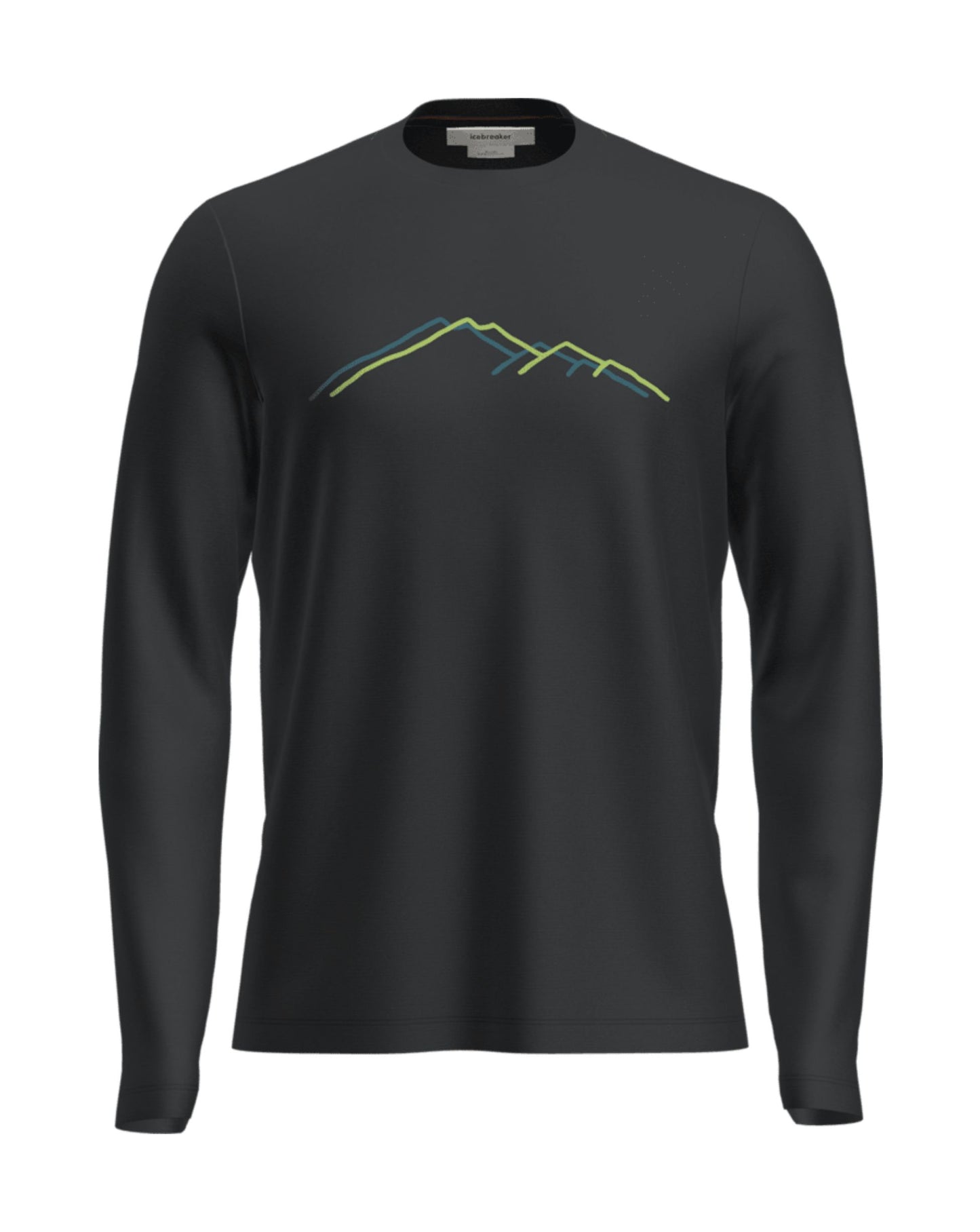 Icebreaker Men's 150 Long Sleeve Tee Rainer Ridge T-shirt