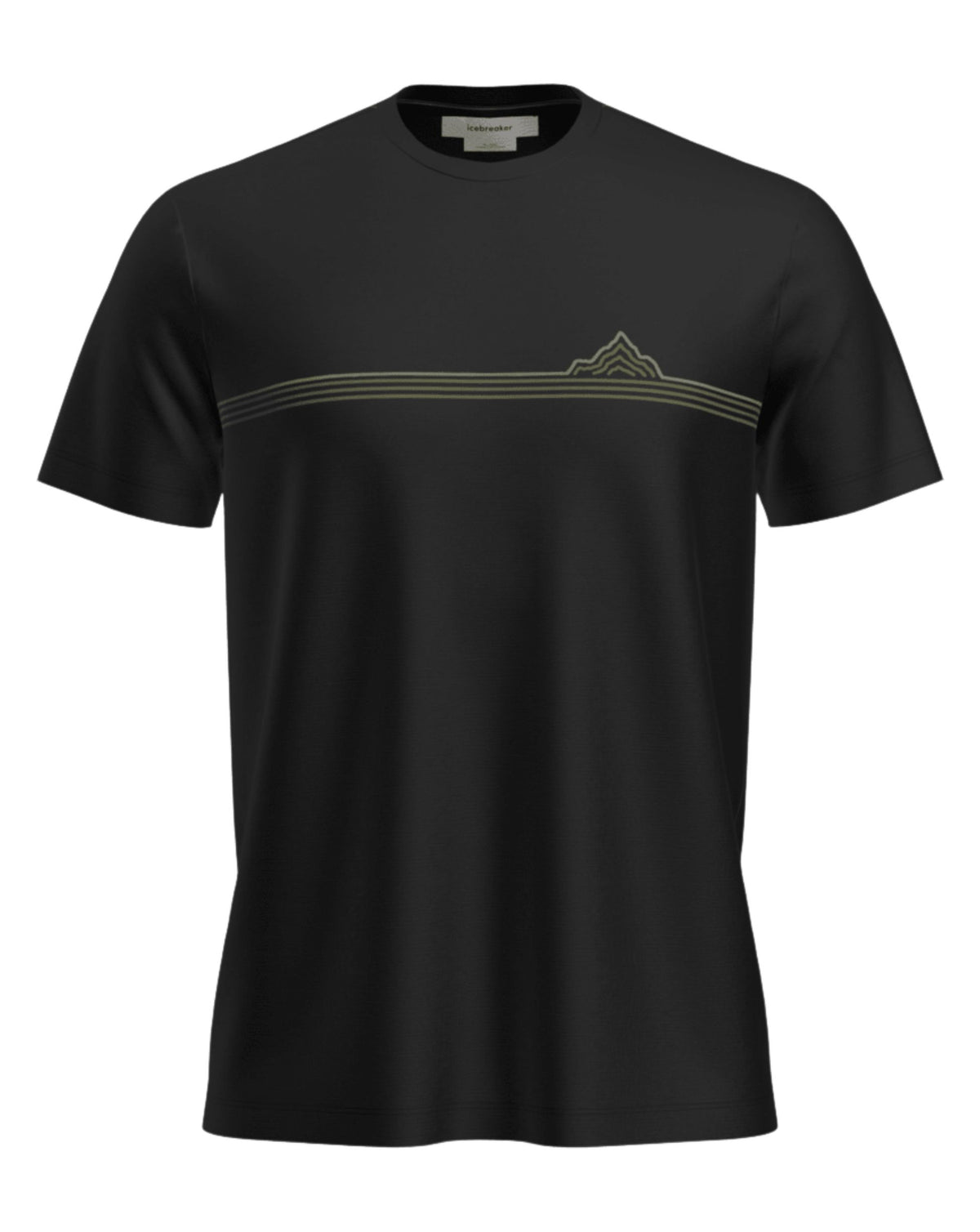 Icebreaker Men's 150 Tech Lite Short Sleeve Range Stripes