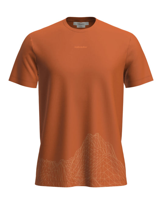 Icebreaker Men's 150 Tech Lite Short Sleeve 3D Mapping