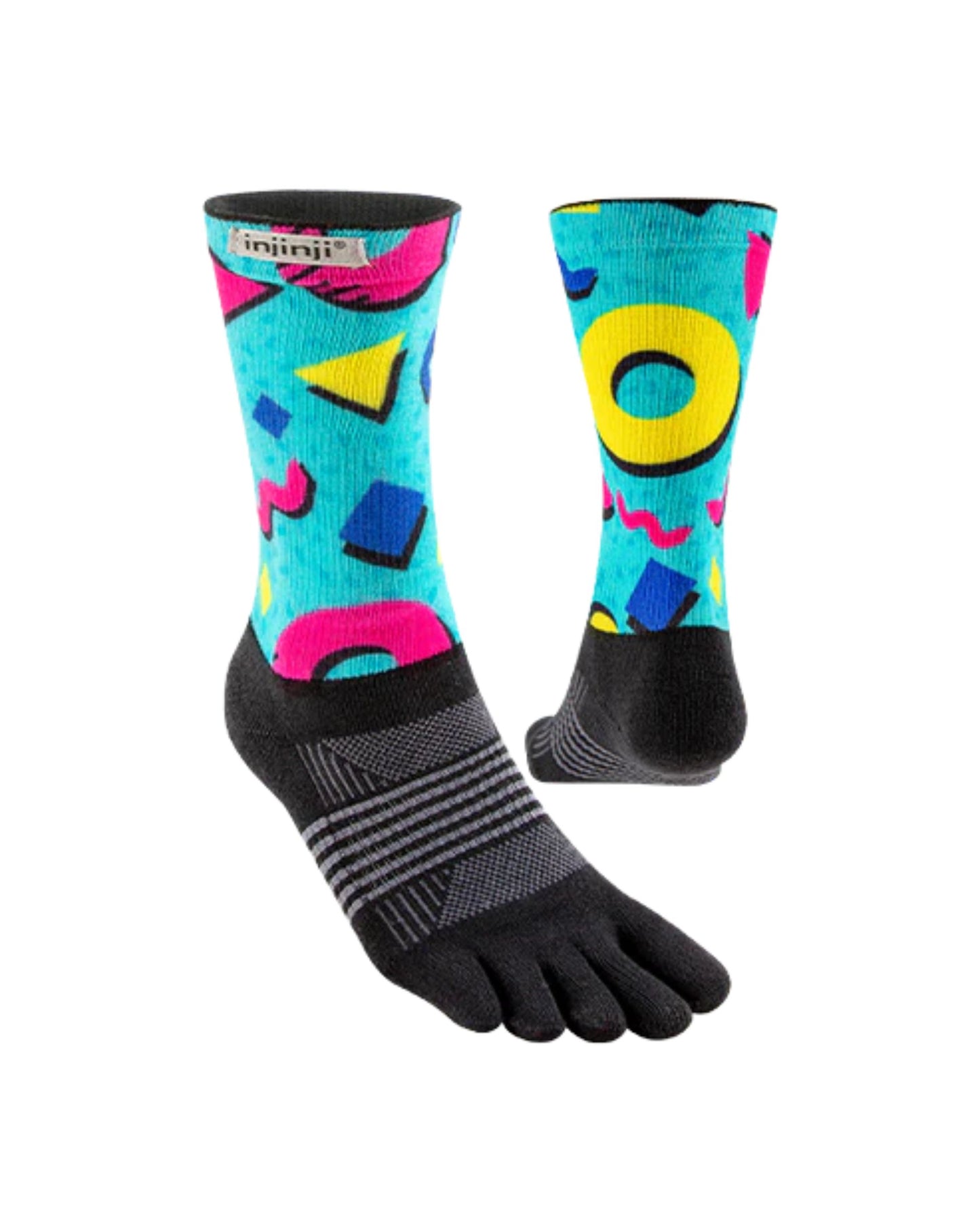 Injinji Spectrum Trail Midweight Crew Socks