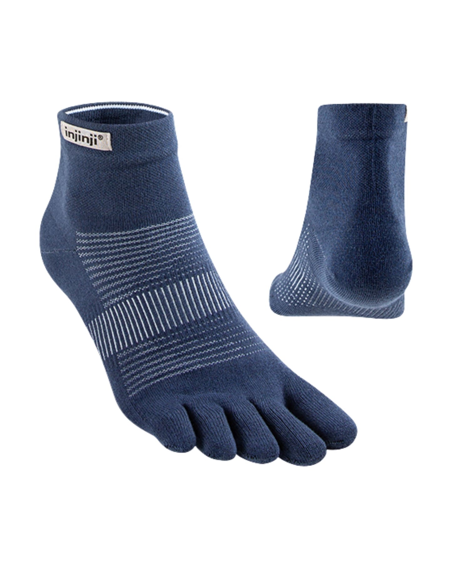 Injinji Men's Run Lightweight Mini Crew