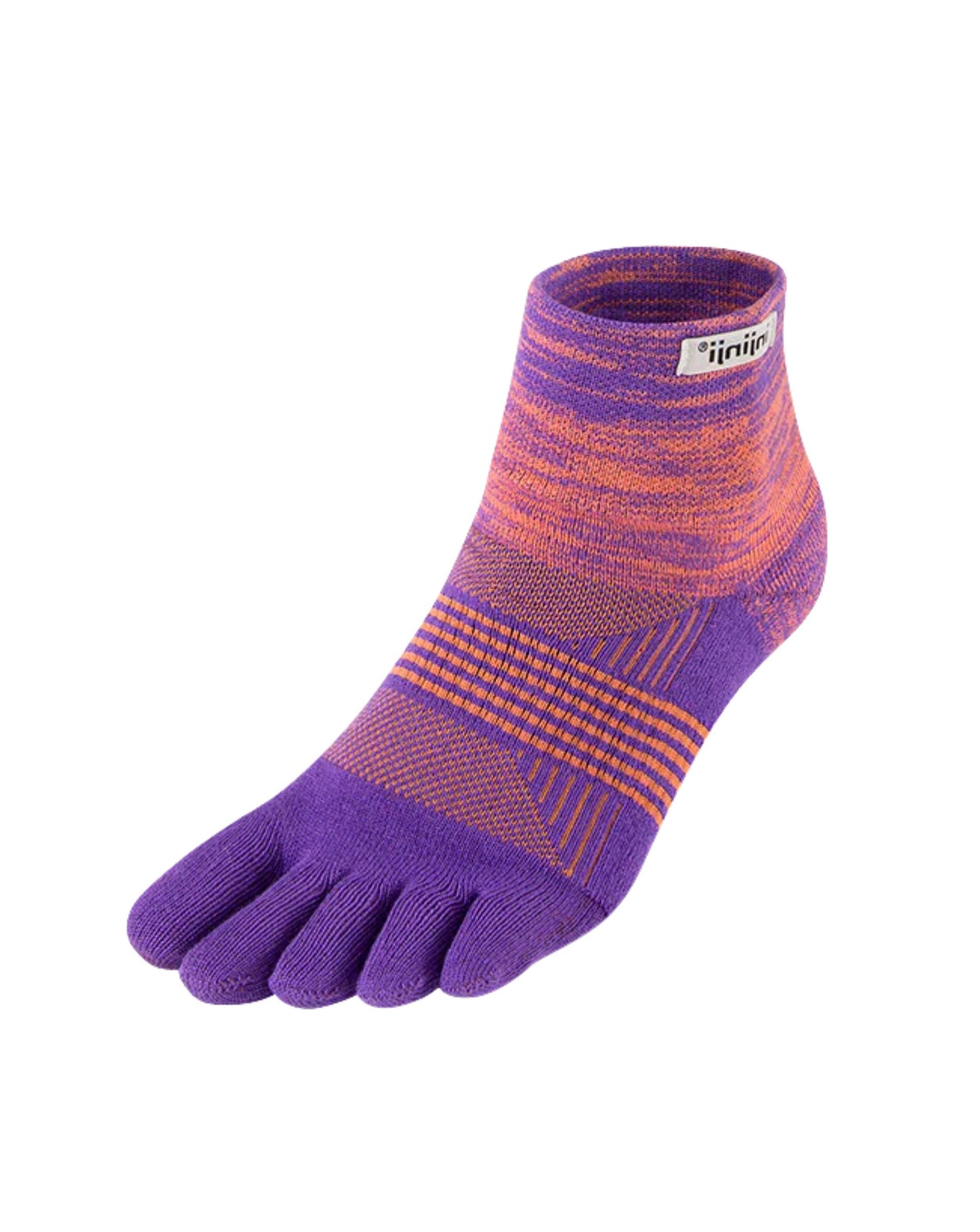 Injinji Women's Trail Midweight Mini-Crew Socks