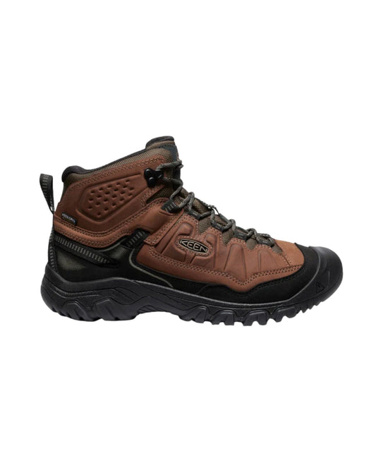 Keen Men's Targhee IV Mid Water Proof Hiking Boot - Bison/Black