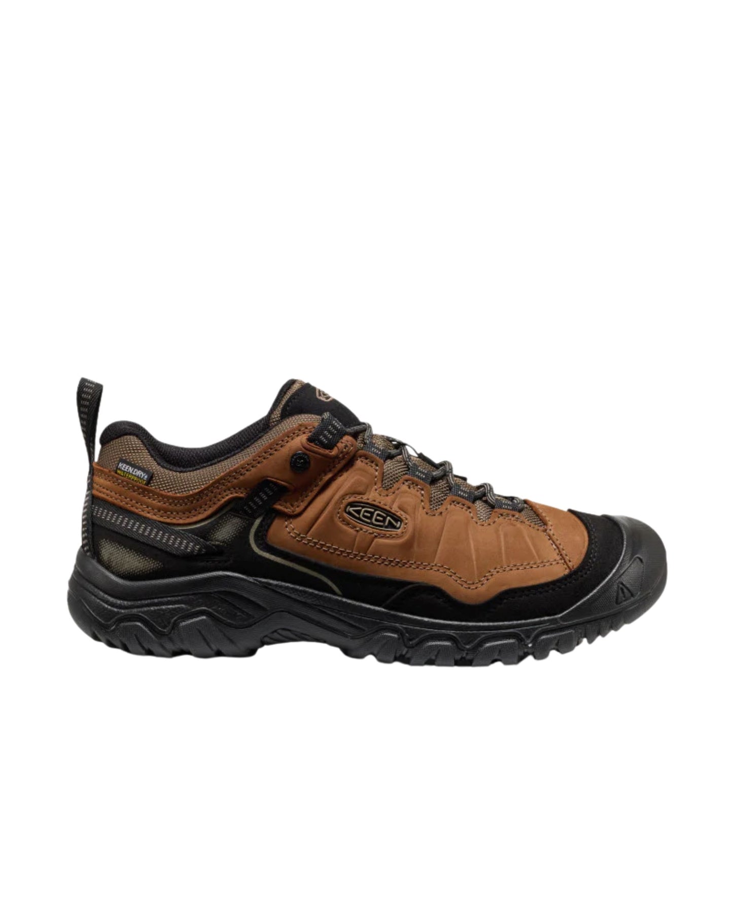 Keen Men's Targhee IV Water Proof Hiking - Bison / Black