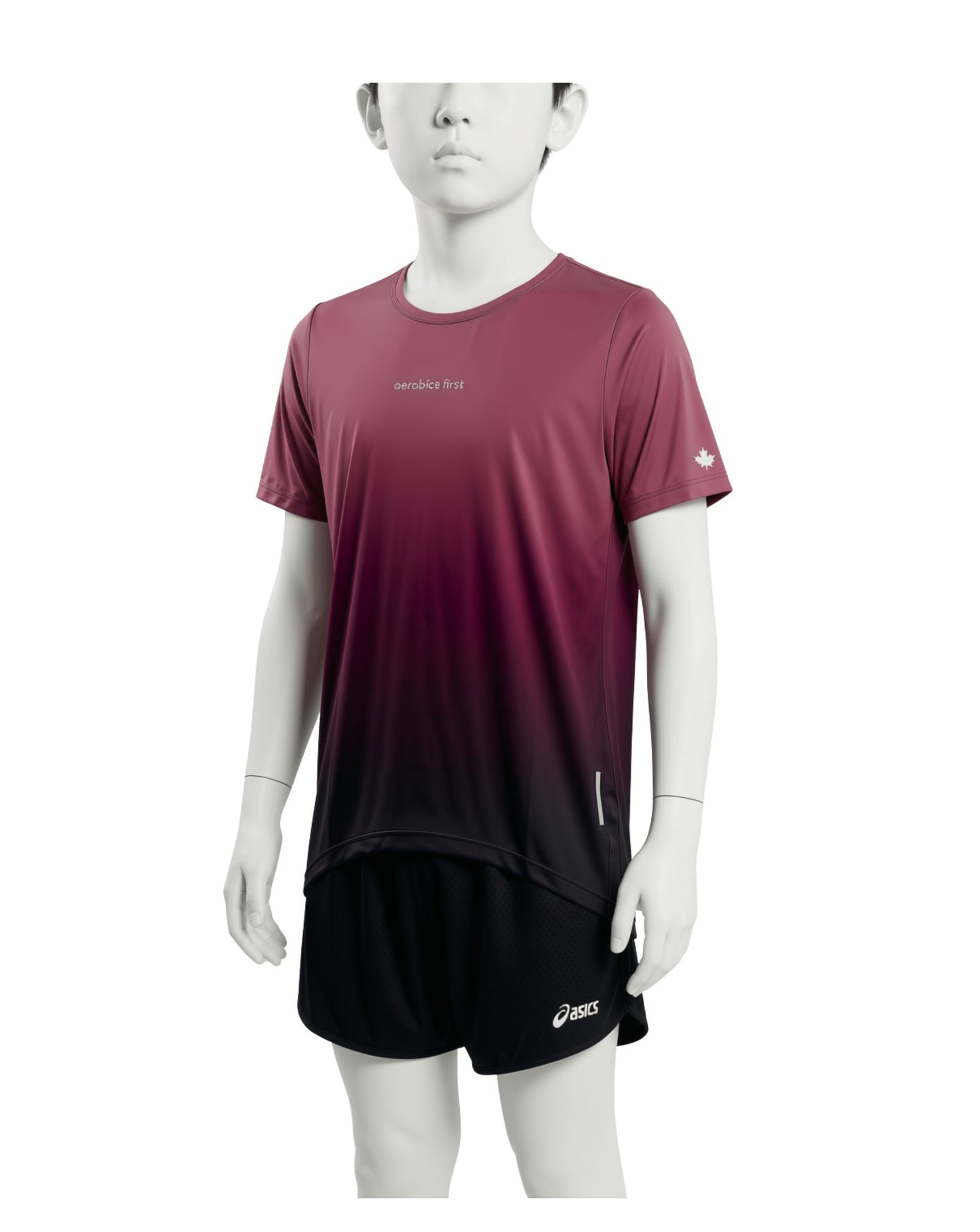 Jakroo Kid's Stride A1 Logo Short Sleeve