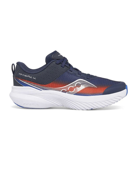 Saucony Kid's Kinvara 14 Navy/Red