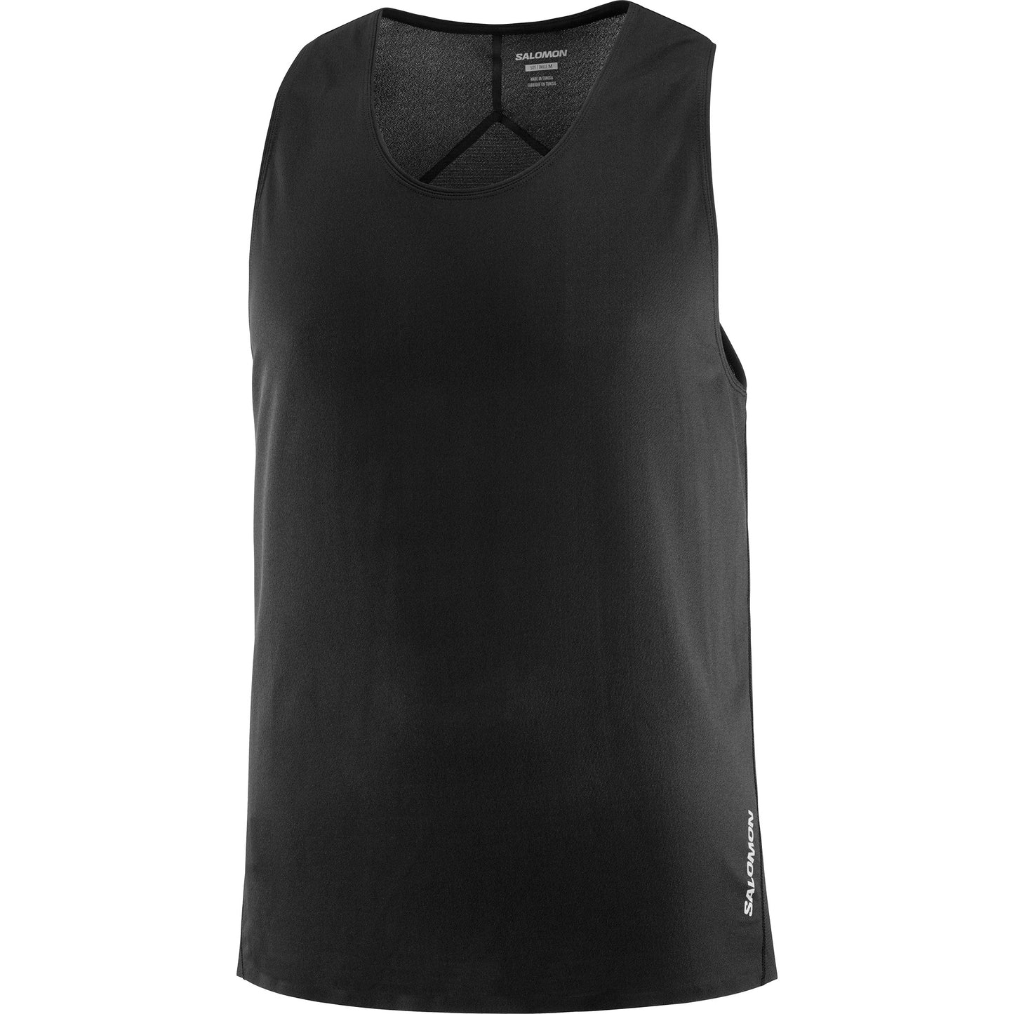 Salomon Men's Sense Aero Singlet - Deep Black