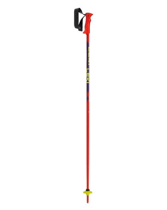Leki Racing Kids Ski Race Poles - Bright Red/Violet