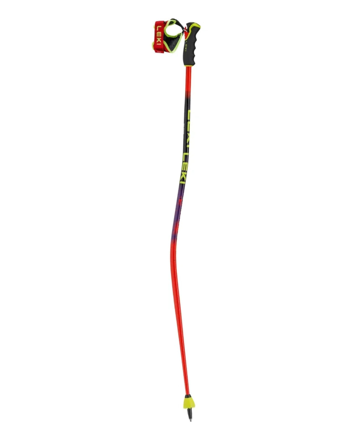 Leki WCR Pro Lite GS TR Ski Race Poles -Bright Red/Violet