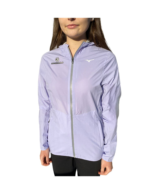 Mizuno Women's A1 Waterproof 20K ER Logo Jacket - Purple *SALE*