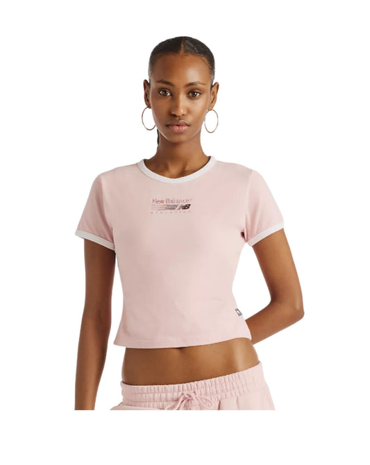 New Balance Women's Trackside Ringer Tee