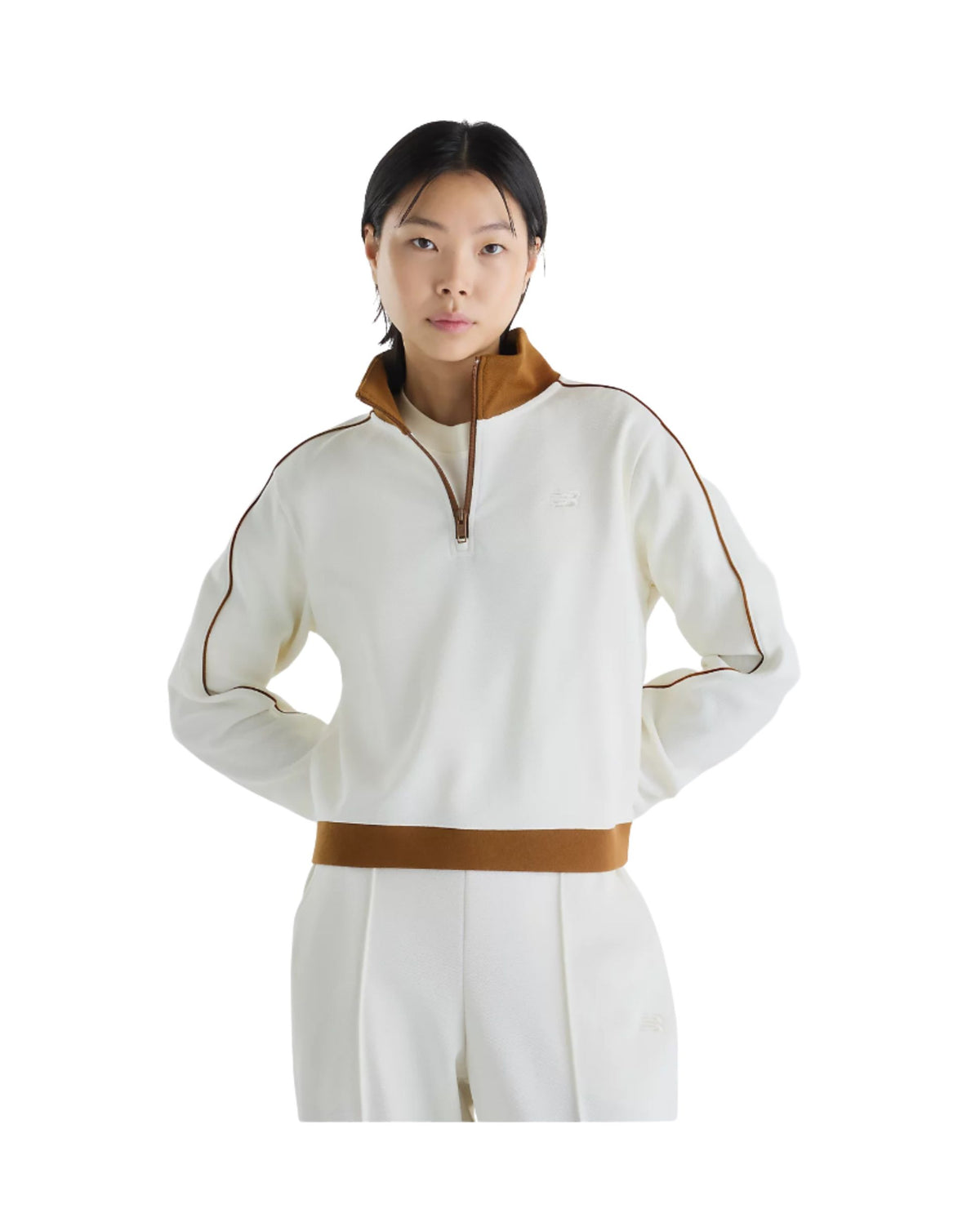 New Balance Women's Sports Legacy Pique 1/4 Zip
