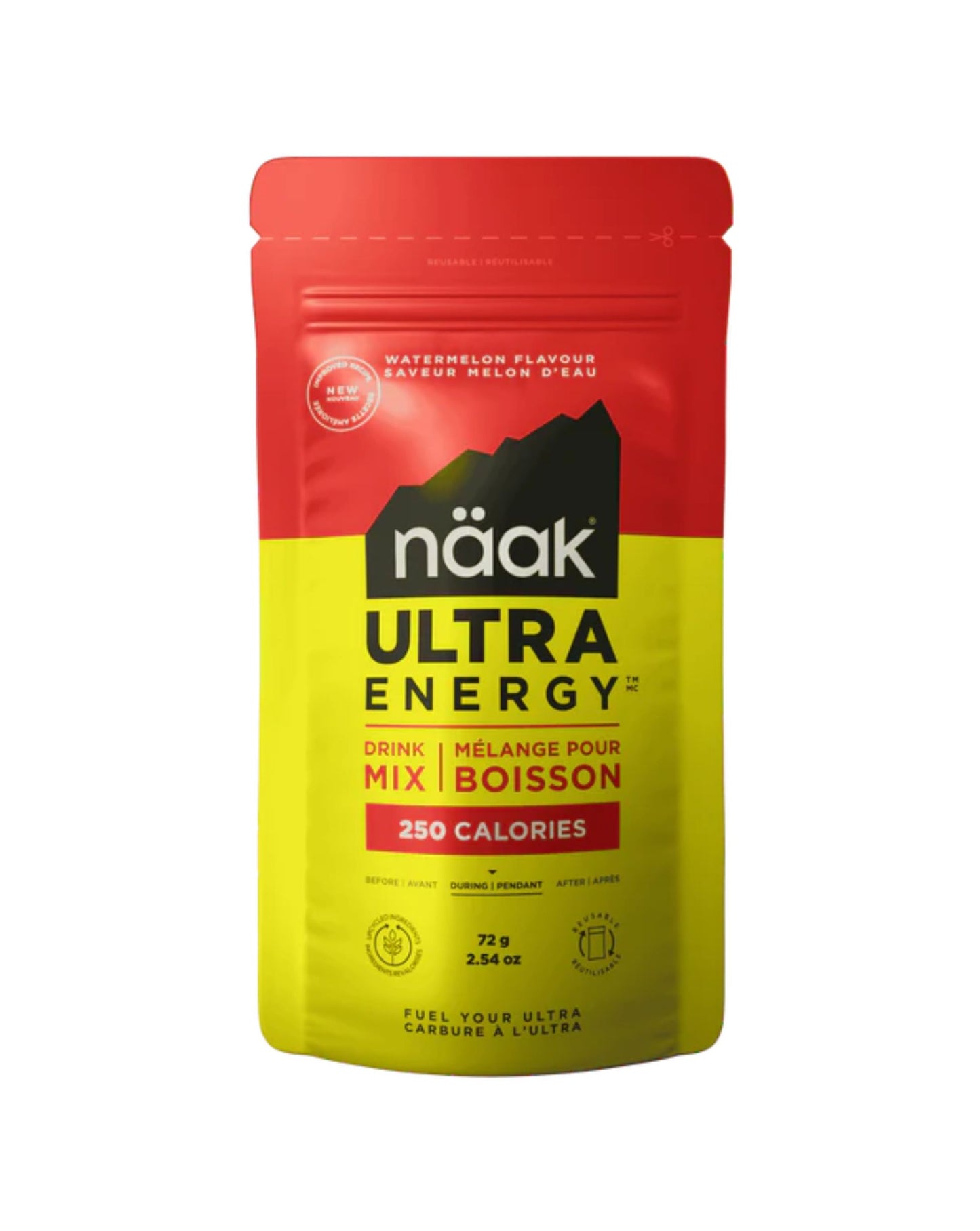 Naak Energy Drink Mix V2 - Watermelon 72g