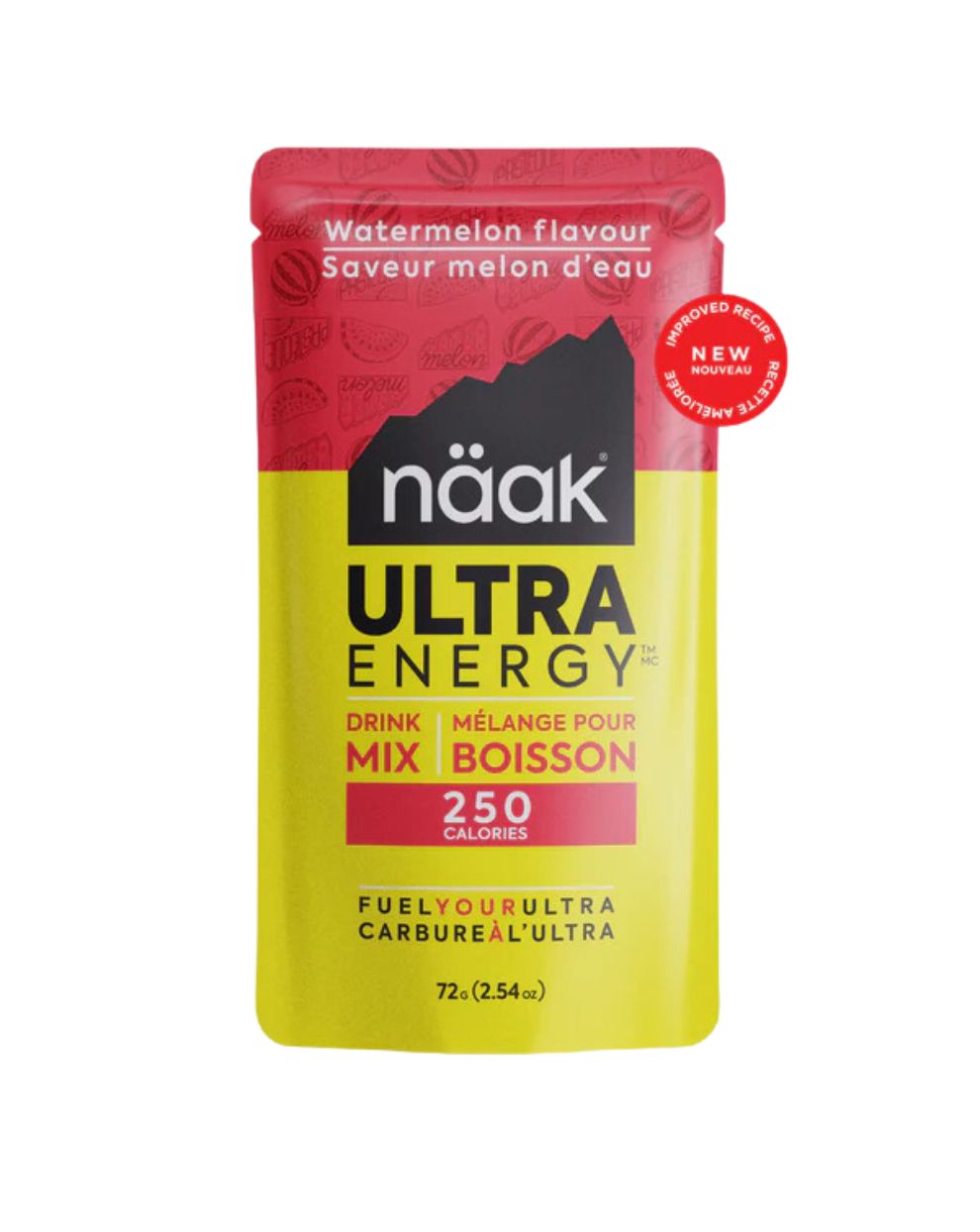 NAAK EDWM Energy Drink Mix Watermelon 72g - Single Serving