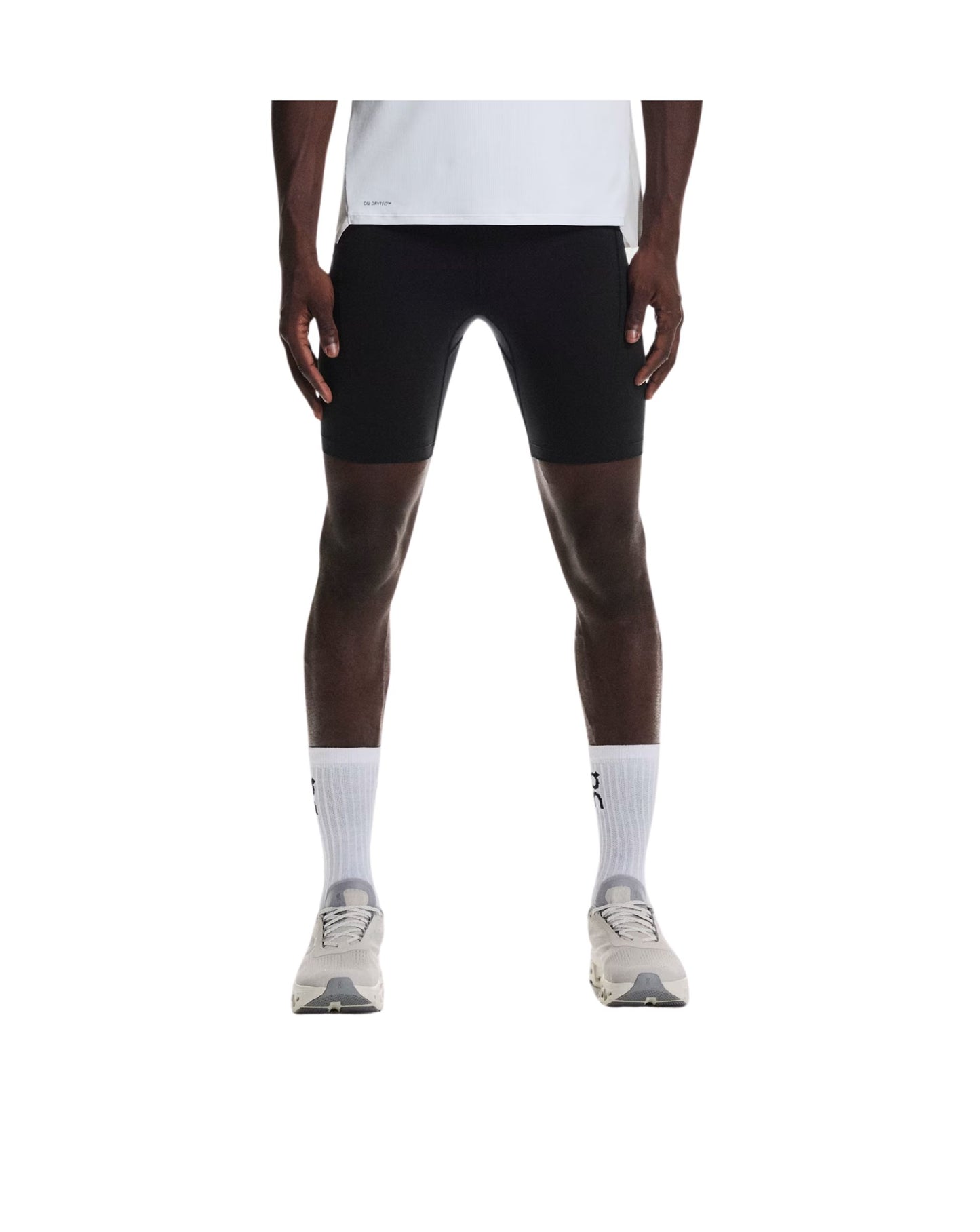 On Men's 8" Performance Tights - Black