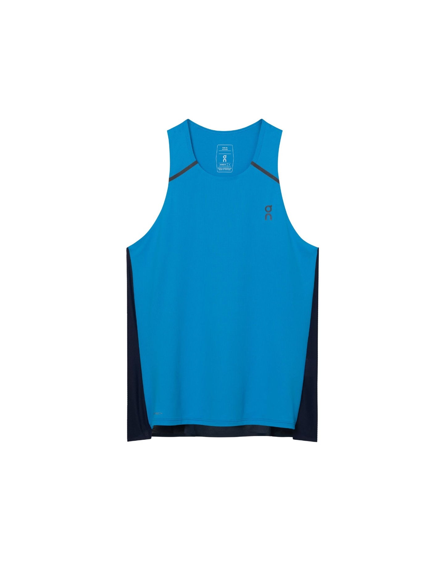 On Women's Performance Tank - Malibu/Midnight