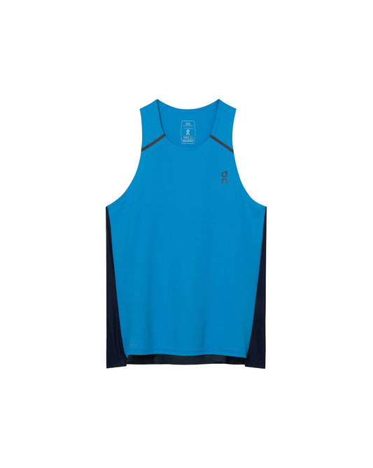 On Women's Performance Tank - Malibu/Midnight