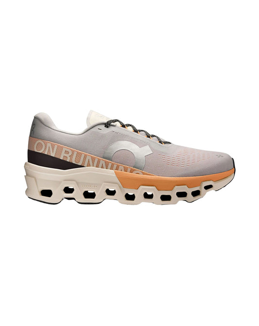 On Men's Cloudmonster 2 - Glacier/Tangerine