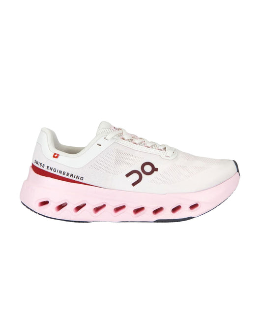 On Women's Cloudsurfer Next - Peony/Ivory