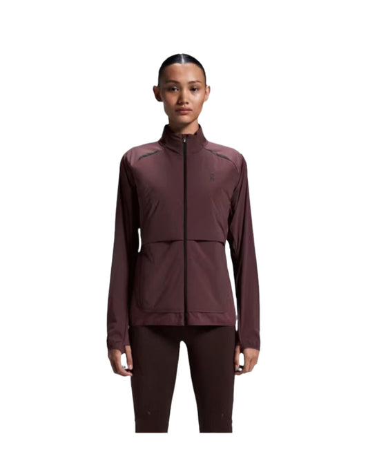 On Women's Weather Insulated Run Jacket - Mulberry *SALE*