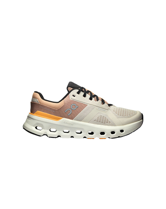 On Women's Cloudrunner 2 - Pearl/Tangerine