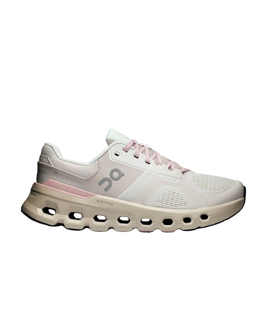 On Women's Cloudrunner 2 WIDE - Ivory/Mauve