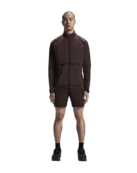 On Men's Weather Insulated Run Jacket - Mulberry