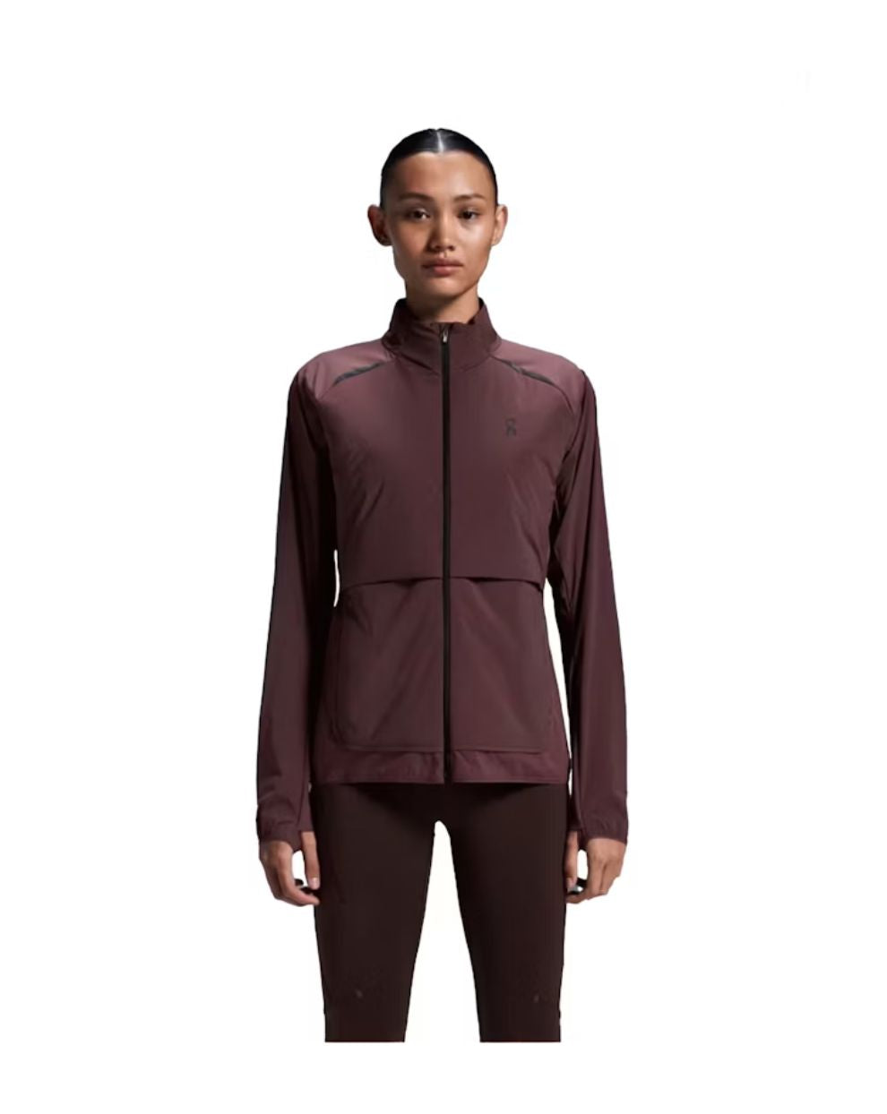 On Women's Weather Insulated Run Jacket - Mulberry