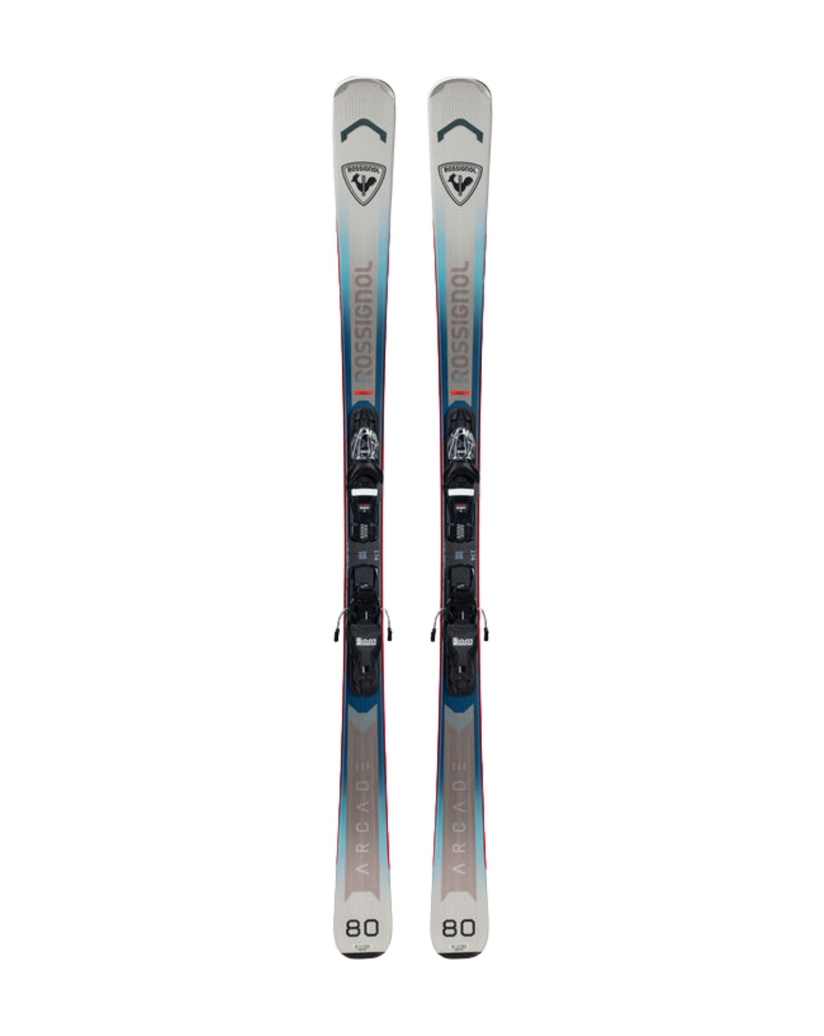 Rossignol Arcade 80 + XP10 men's Skis - Black Chrome