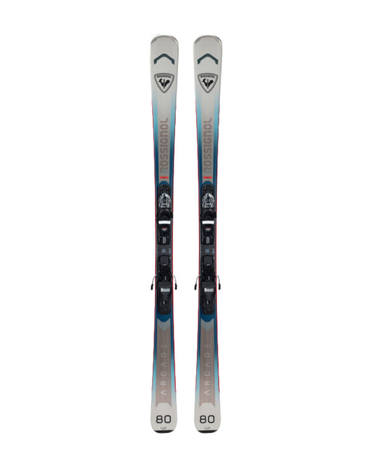 Rossignol Arcade 80 + XP10 men's Skis - Black Chrome