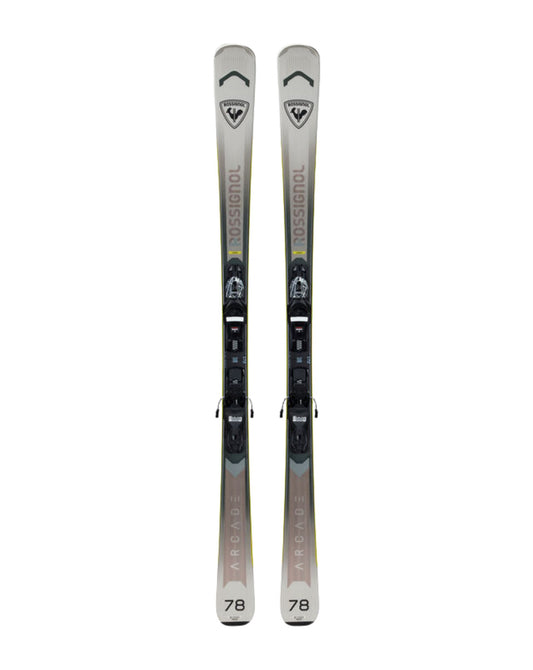 Rossignol Arcade 78 + XP10 Men's Skis - Black