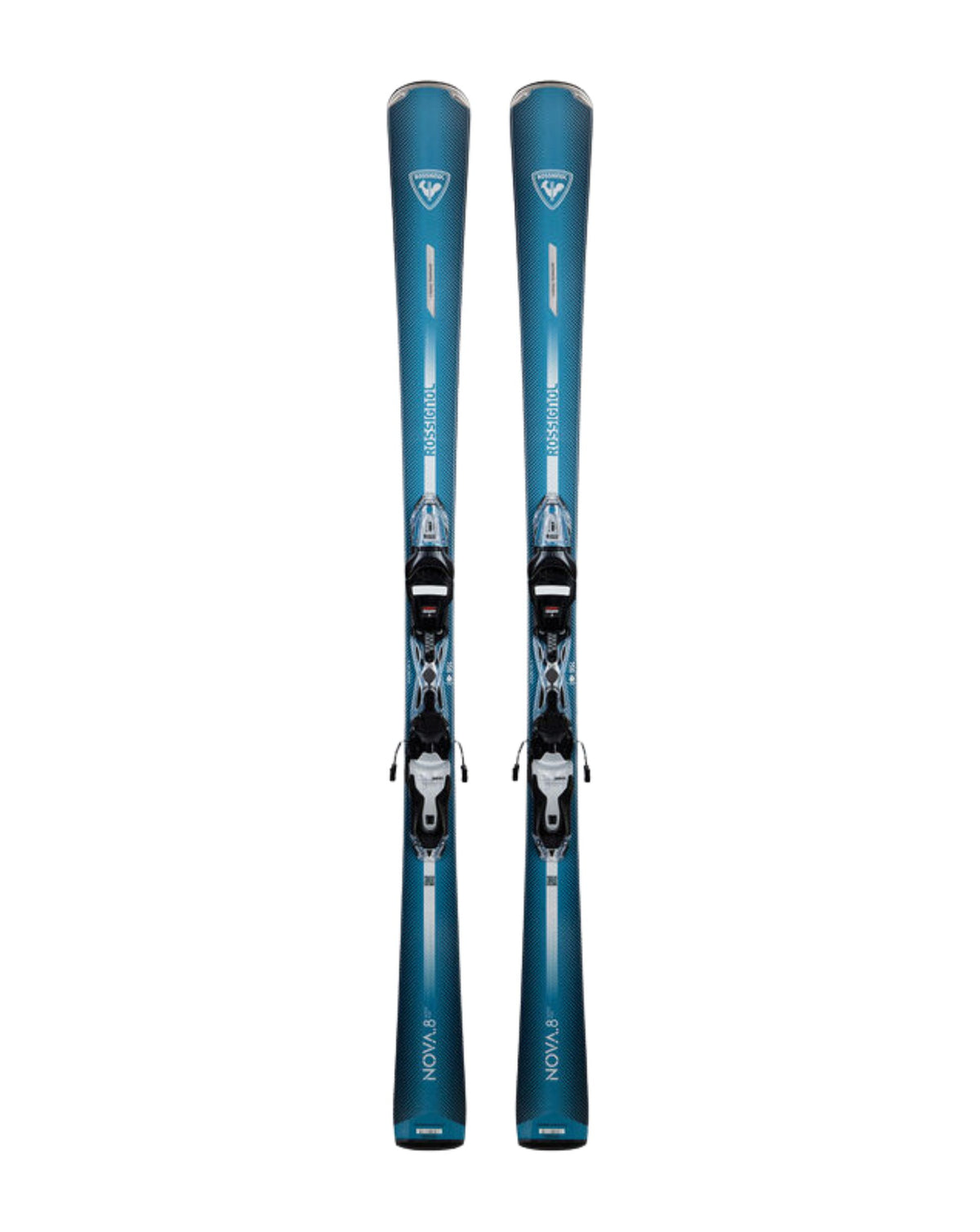 Rossignol Nova 8 + XP11 Women's Skis - Silver Blue