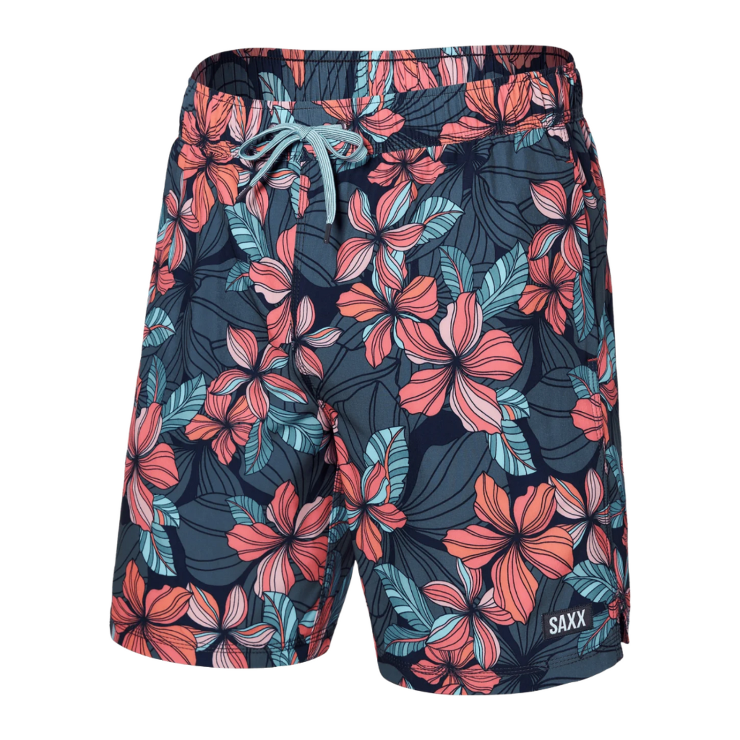 Saxx Men's Oh Buoy 2N1 Stretch Volley Swim Shorts - 7"