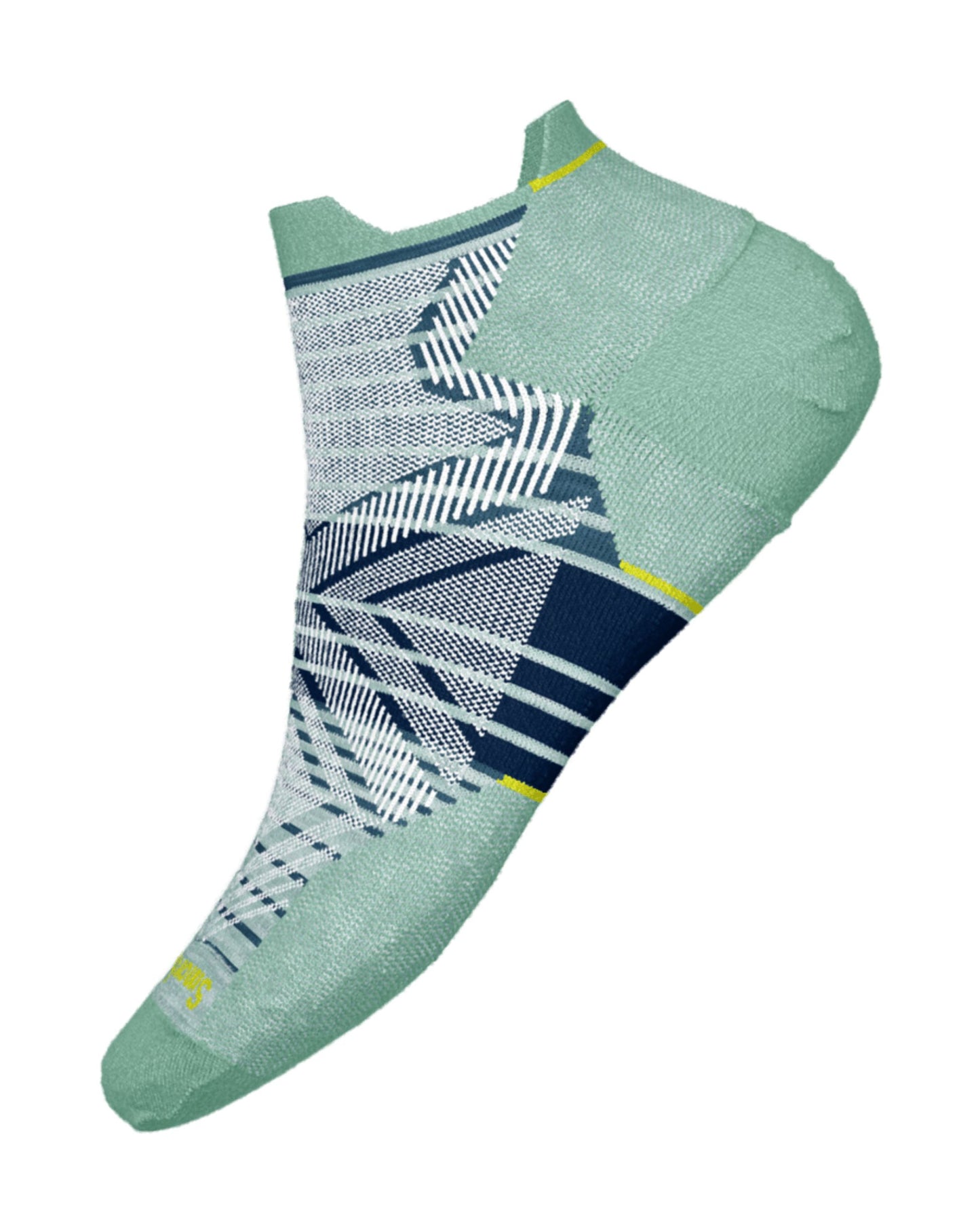 Smartwool Women's Run Zero Cushion Stripe Low Ankle Socks