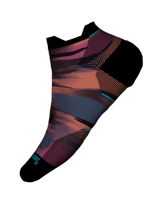 Smartwool Women's Run Targeted Cushion Brushed Print Low Ankle Socks
