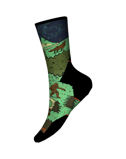 Smartwool Trail Run Targeted Cushion Neature Print Crew Socks